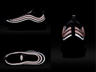 Take a closer look at the glow-in-the-dark accents of the shoes (Image via Sportskeeda)